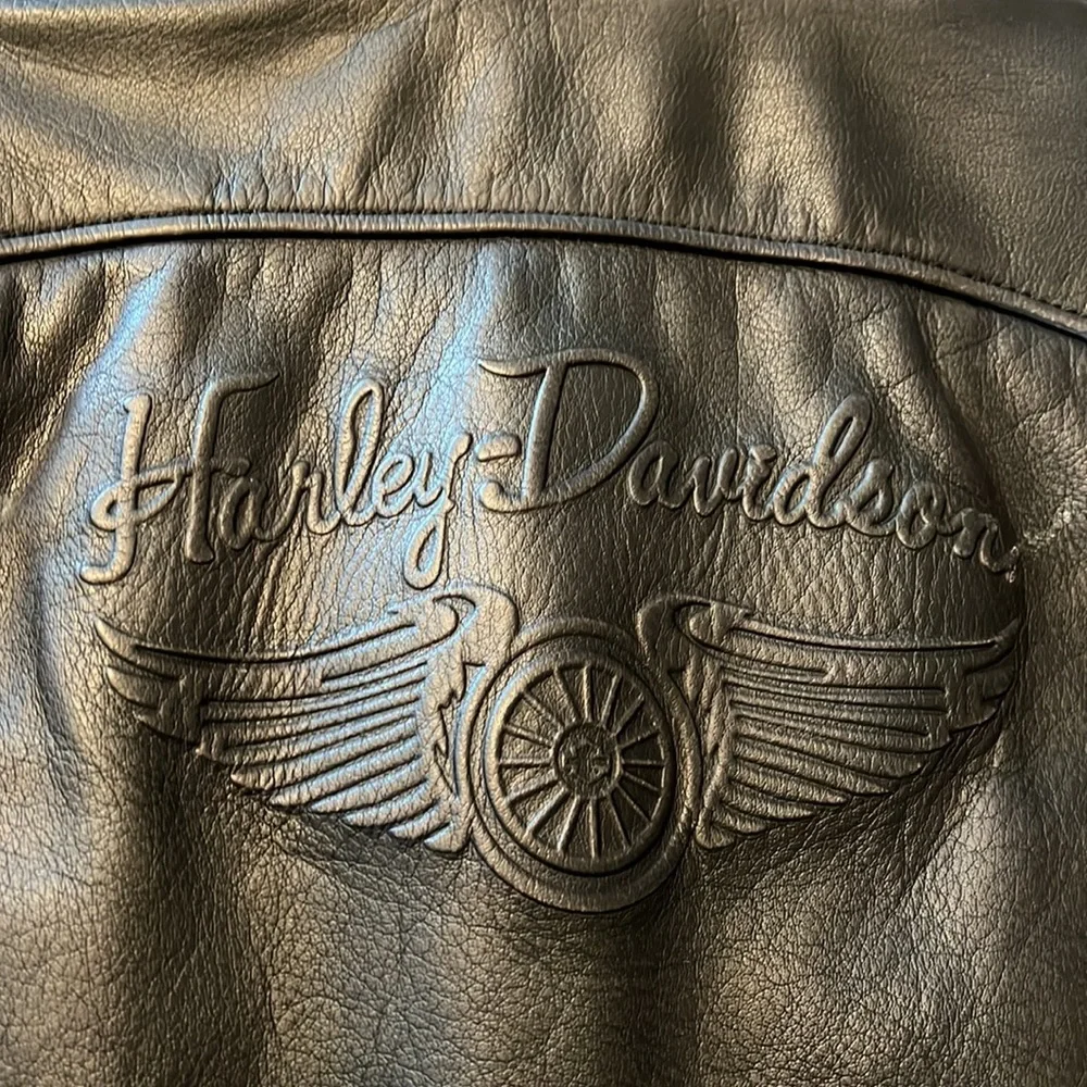 Women’s Harley Davidson Leather Riding jacket - Picture 7 of 7